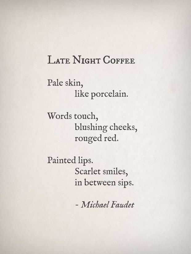 "Pale skin, like porcelain. Words touch, blushing cheeks, rouged red. Painted lips. Scarlet smiles, in between sips." - Michael Faudet Life Quotes Love, Woman Quotes, Quotes To Live By, Happy Quotes, Pretty Words, Beautiful Words, Lovely, Simply Beautiful, Gorgeous