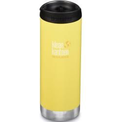Klean Kanteen - Tkwide (iso-trinkflasche) - Café Cap 2019 - Vakuumisoliert (473 ml) - Buttercup (mat #mugsset