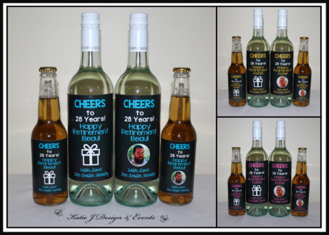 Personalised wine labels melbourne