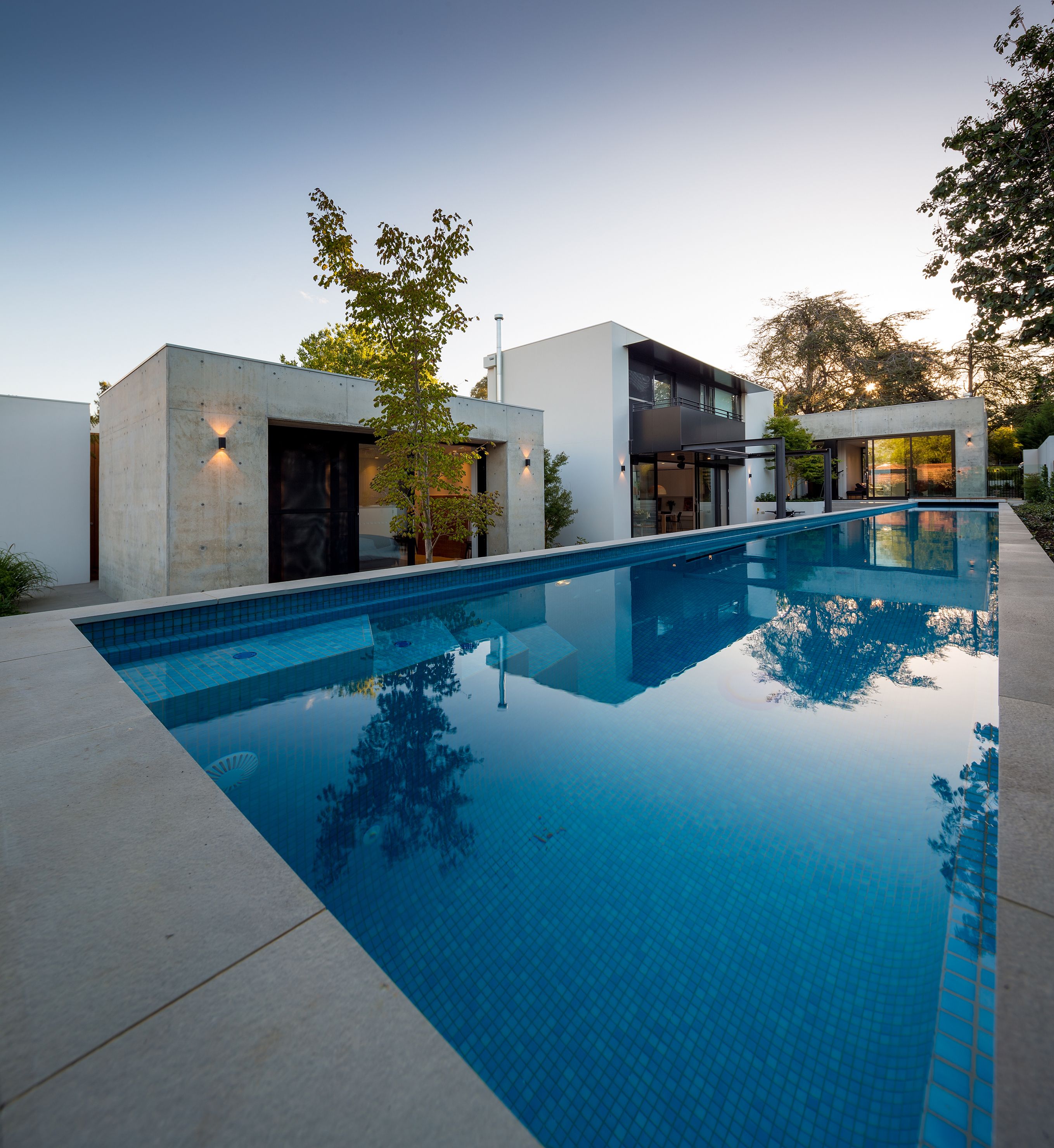 Modern Architecture, Off Form Concrete, Swimming Pool By Collins Caddaye Architects, Modern Architecture, Off Form Concrete, Swimming Pool By Collins Caddaye Architects,