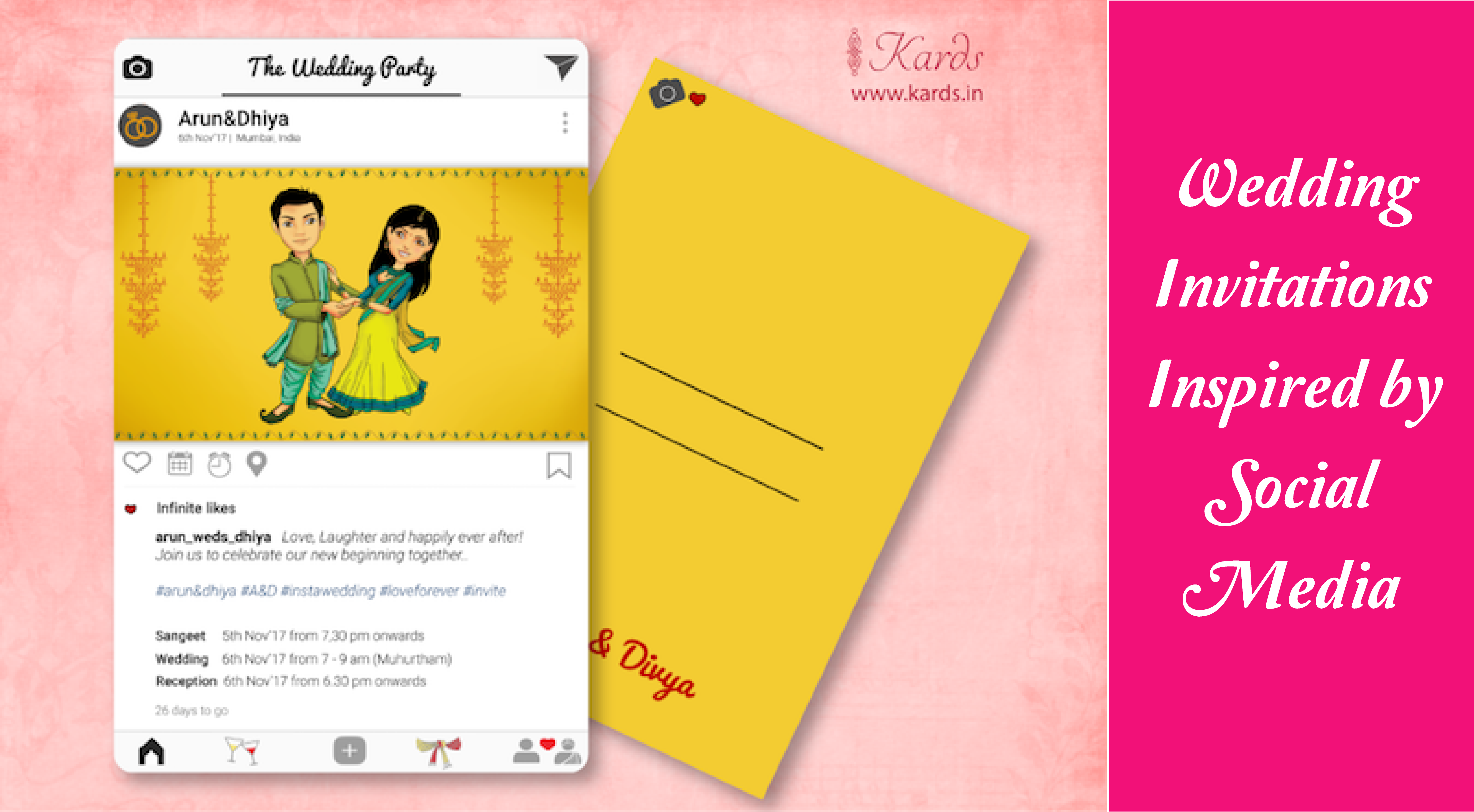 Wedding invitations Inspired by Social media Wedding invitations Wedding invitations Inspired by Social media Wedding invitations