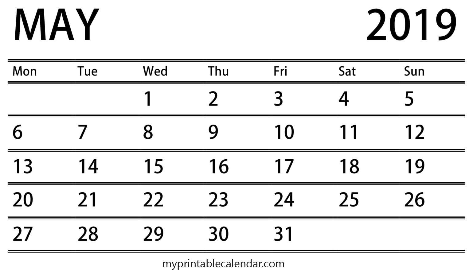 Events Calendar For May 2019 Calendar Printables Event Calendar Events Calendar For May 2019 Calendar Printables Event Calendar
