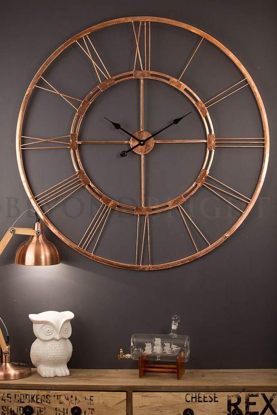 Copper Chrome And Brass Accents Home Decor Accessories Unique Wall Clocks Living Dining Room - Chrome Accessories Home Decor Copper Chrome And Brass Accents Home Decor Accessories Unique Wall Clocks Living Dining Room - Chrome Accessories Home Decor