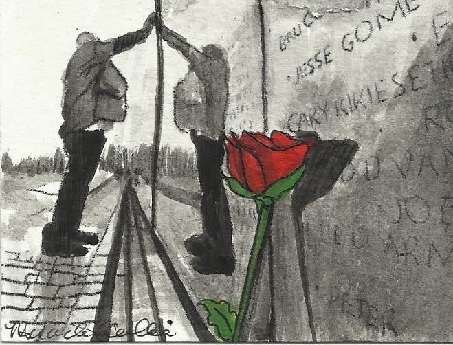 Aceo Memorial Day Tribute Veterans Military The Wall Painting By Miracle Painting Urban Art Art