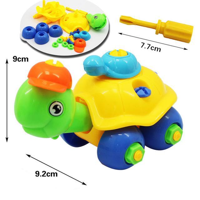 Assembly Nut Early Learning Education Disassembly 3D Puzzle Toys Kids//Baby