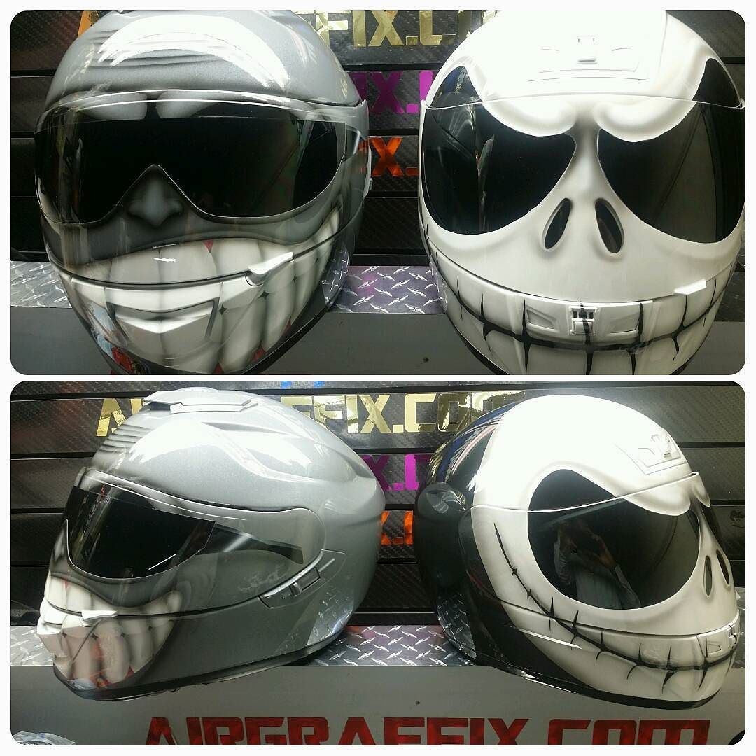 Custom Airbrushed Motorcycle Helmets By Airgraffix My Top 100