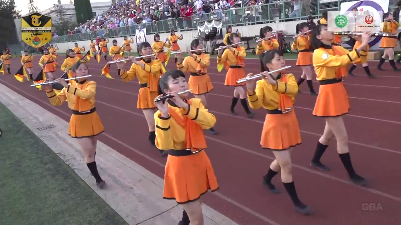 Kyoto Tachibana High School Marching Band 高校 吹奏楽部 京都