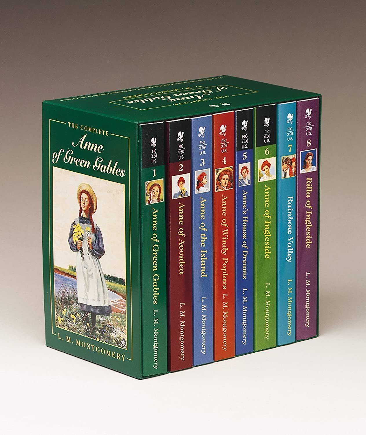 The Complete Anne of Green Gables: The Life and Adventures of the Most Beloved and Timeless Heroine in All of Fiction - Livros na Amazon Brasil- 9780553609417 Anne Green, Anne Of Green Gables, Prince Edward Island, Anne D'avonlea, Book Box, The Book, Box Set Books, Bravo Hits, Anne Of Windy Poplars