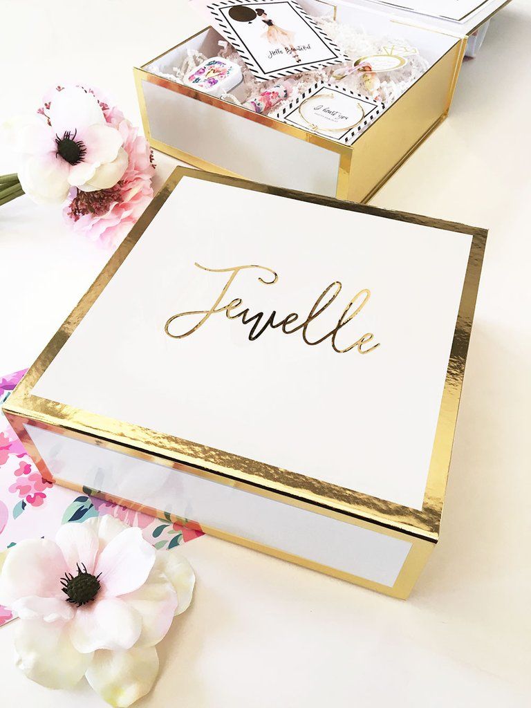 Just The Box Personalized Bridesmaids Thank You Gift Personalized Bridesmaids Thank You Gift Box