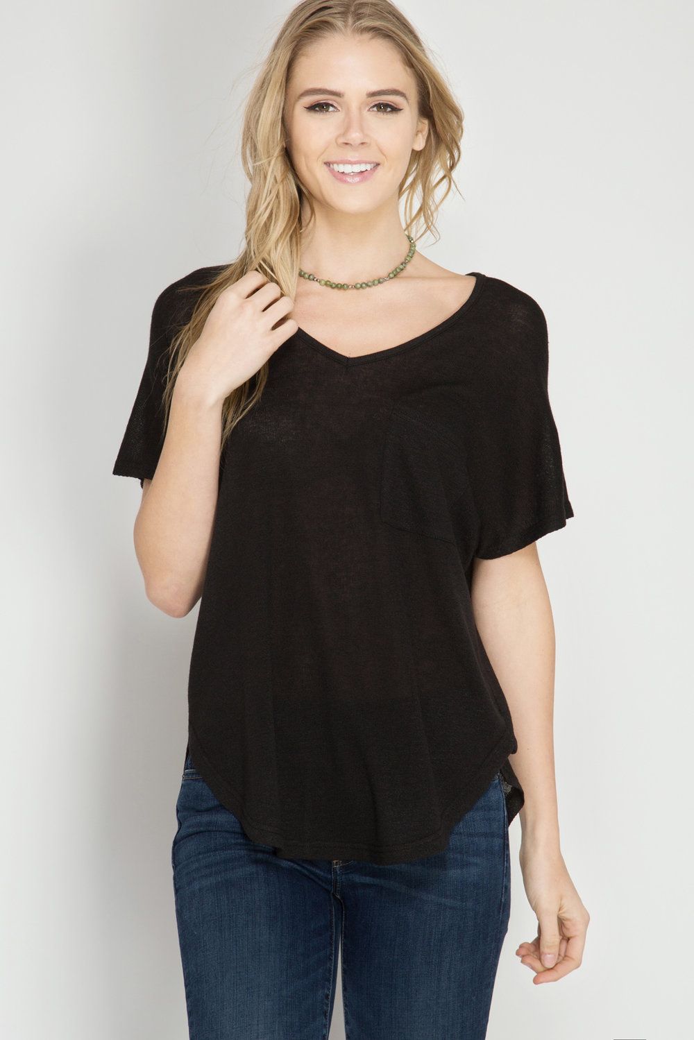 She and sky top | Tops, Short sleeves tops, Tees