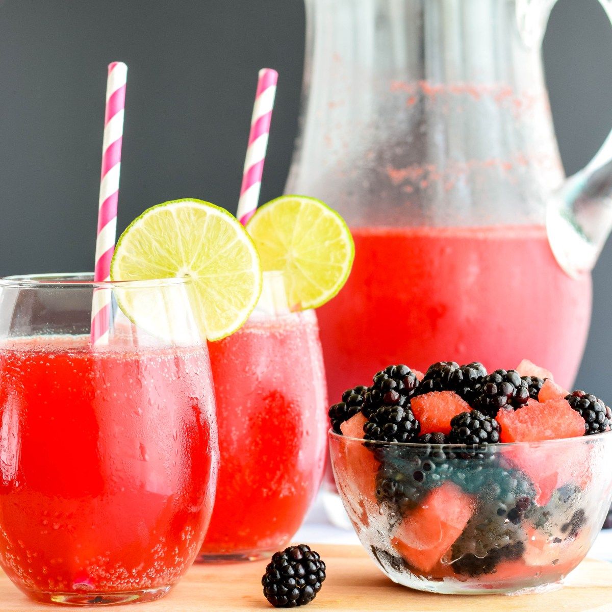 Blackberry Watermelon Seltzer | Lime recipes, Blackberry ...