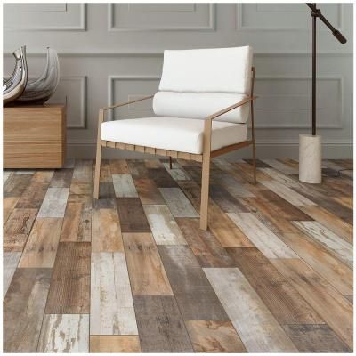 Marazzi Montagna Wood Vintage Chic 6 In X 24 Porcelain Floor Love This Wood Tile For An Accent Wall Option In Our Beachy Bathroom Marazzi Montagna Vintage Chic 6 X 24 Porcelain Floor And