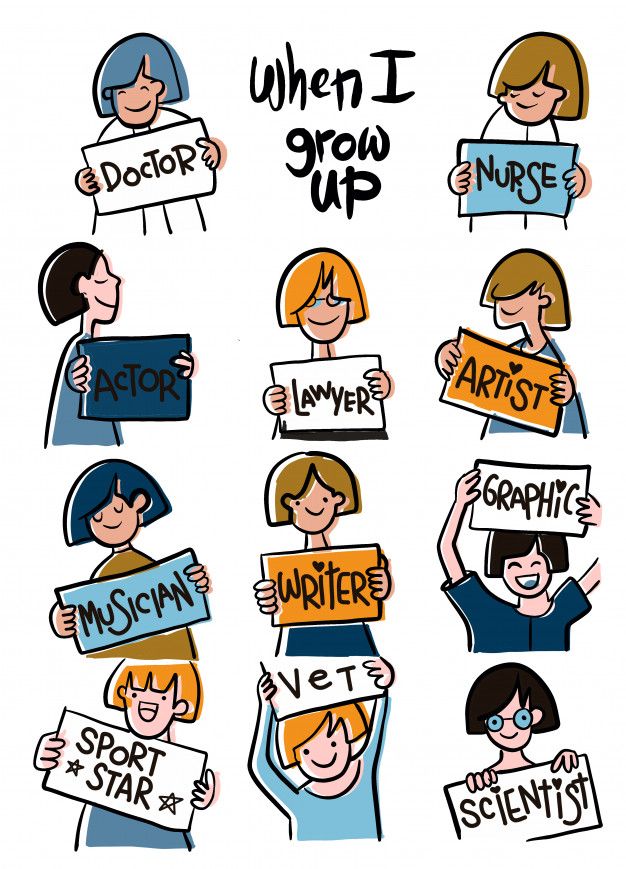 When i grow up I want to be