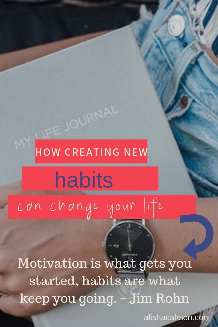 Creating new habits just might be key in your success. Daily positive habits can help every aspect o...