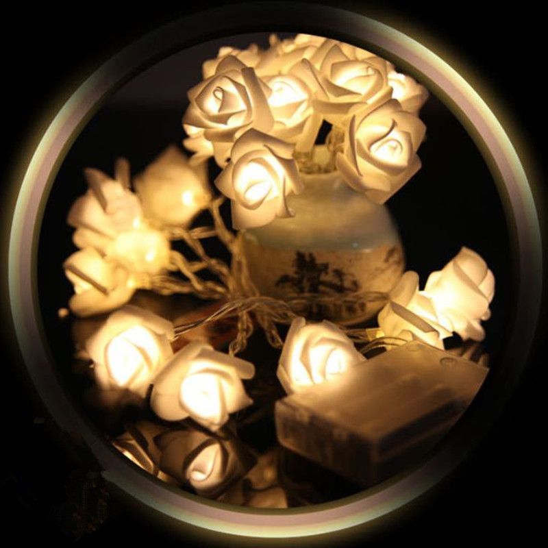 3 Meter 20LED USB künstliche Lichterketten Rose Fairy Lights