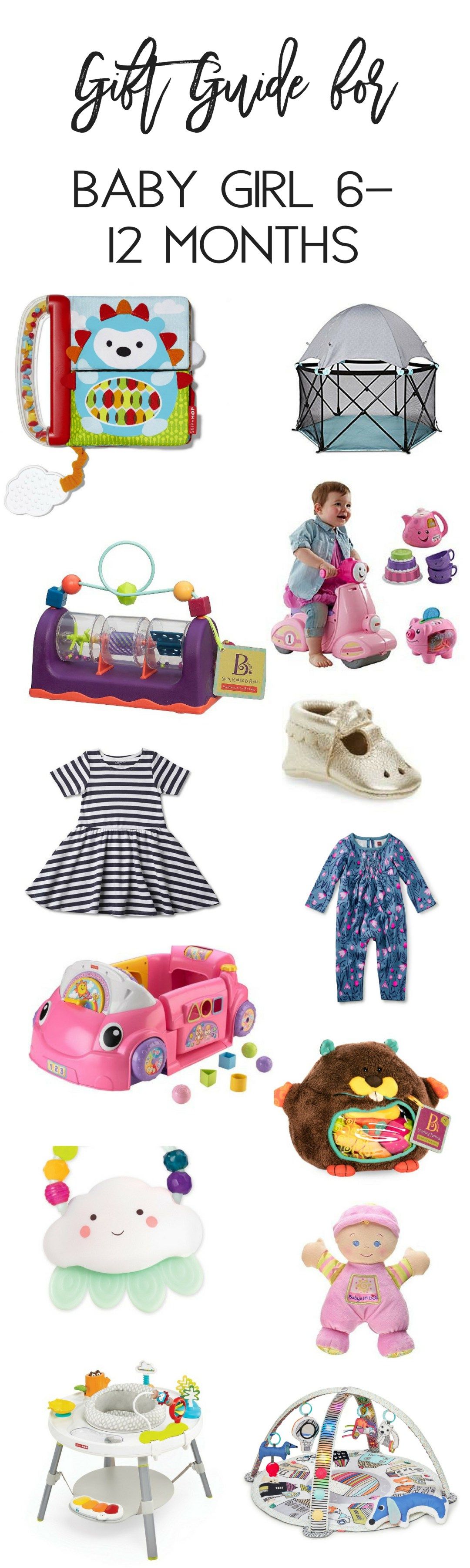 Gift Guide for baby girl 6-12 months - The Ashmores Blog | Baby girl