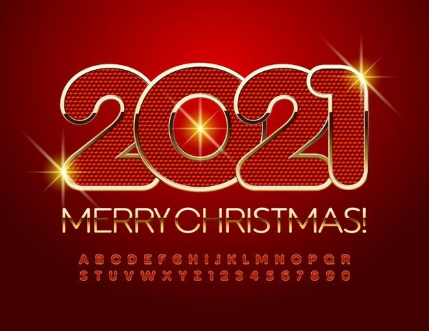 Merry christmas 2021. red and gold font.... | Premium Vector #Freepik #vector #christmas #merry-christmas #typography #luxury Vector Christmas, Merry Christmas Card Greetings, Christmas Toys, 3d Alphabet, Lettering Alphabet, Elite Hotels, Chic Logo, Stylish Alphabets, Christmas Typography
