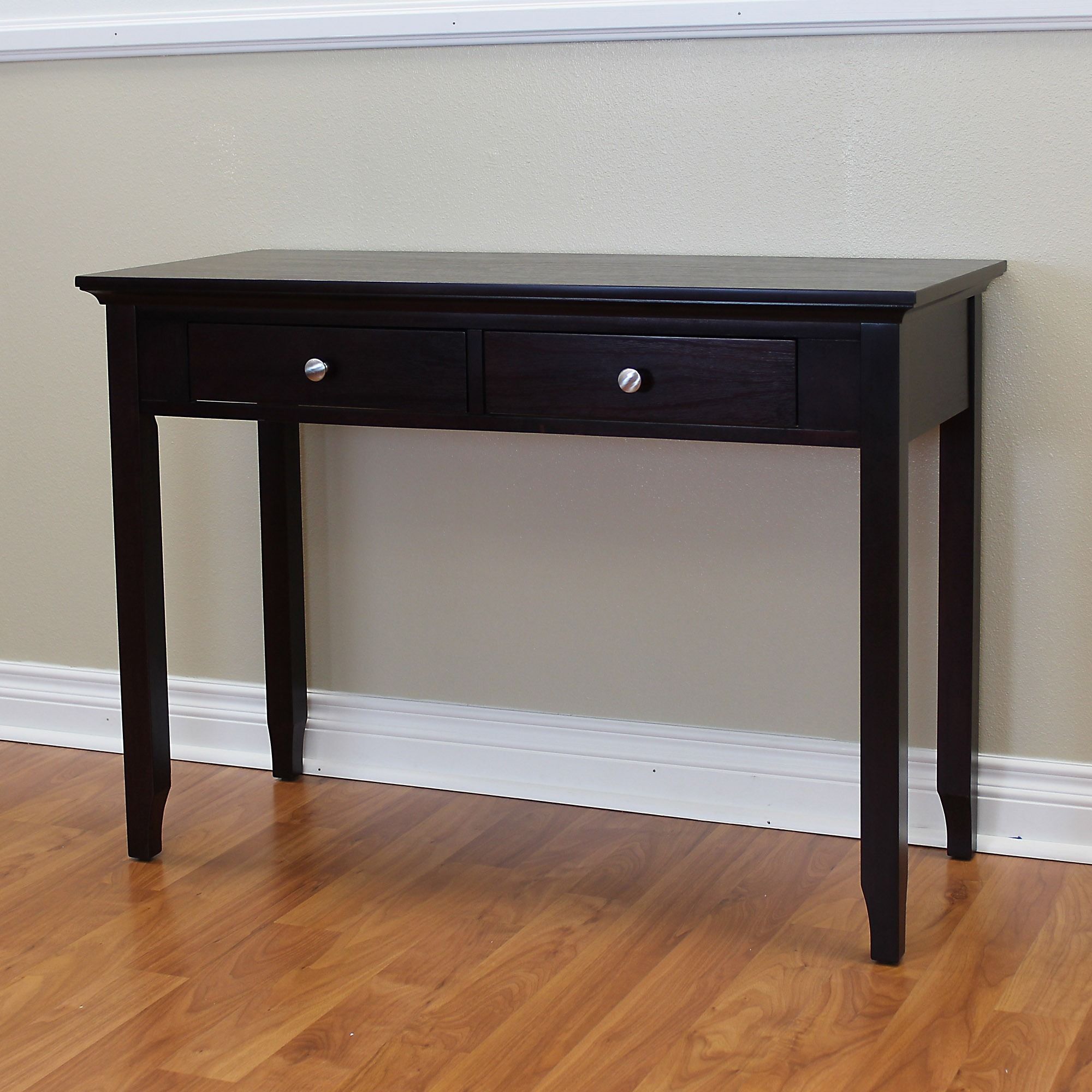 Donnieann Ferndale Espresso 2 Drawer Console Table Donnieann Ferndale Espresso 2 Drawer Console Table