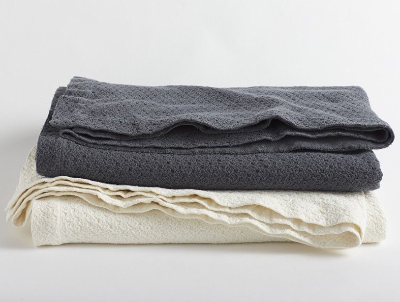 Lana Woven 100/% Cotton Throw Blanket with Fringe Assorted Colours