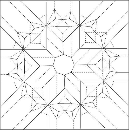 Octagonal Star Twist Draft Crease Pattern (With Images) Origami Octagonal Star Twist Draft Crease Pattern (With Images) Origami