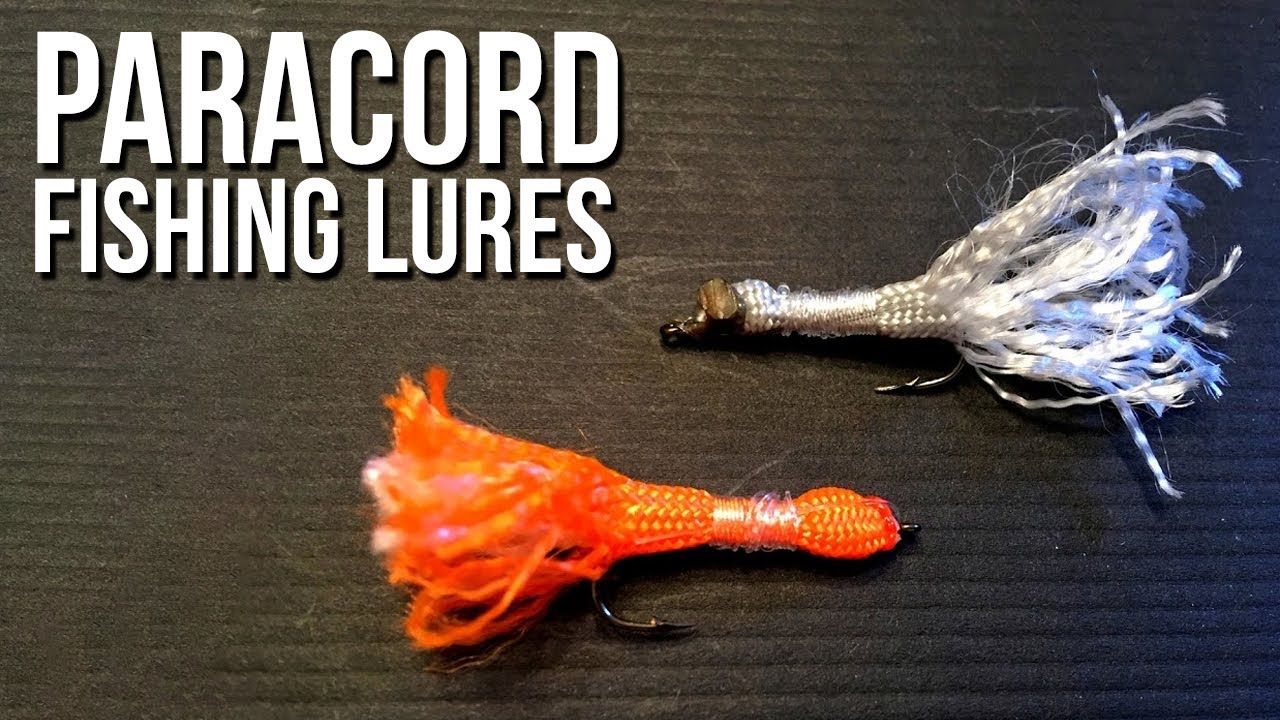 Paracord Fishing Lures - A DIY Project That Actually Catches Fish! - YouTube Homemade Fishing Lures, Fly Fishing Lures, Fishing Tools, Fishing Equipment, How To Make Fish, Fly Fishing Flies Pattern, Mommy Crafts, Lure Making, Bait And Tackle