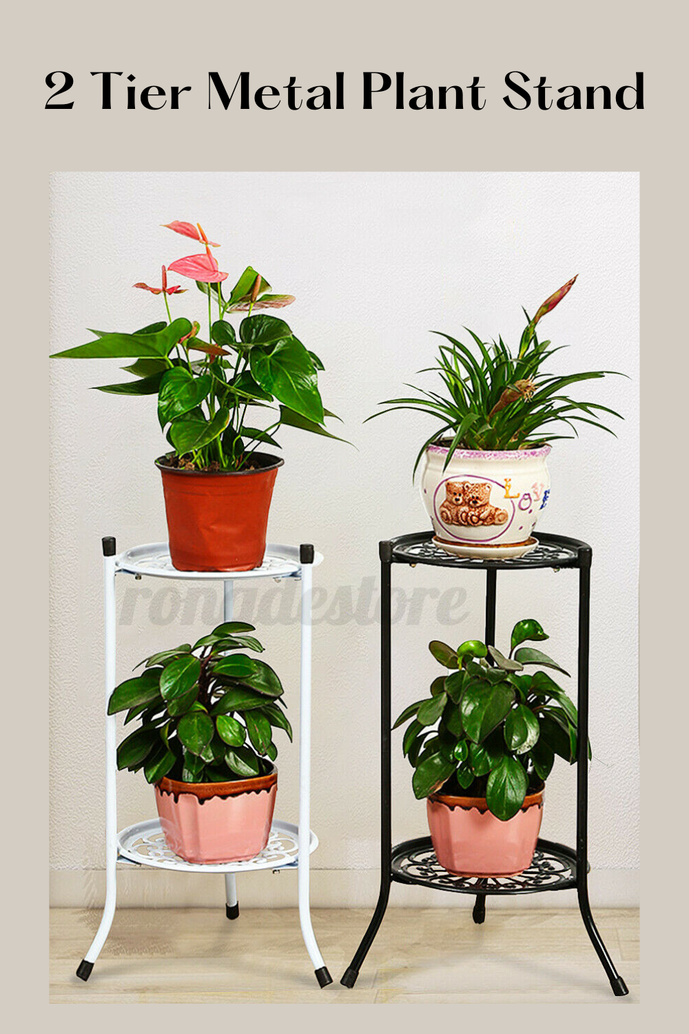 Indoor Plant Stand Minsk 2 Planter Stand Tiered Etsy Rak Pot Bunga Pot Bunga Tanaman
