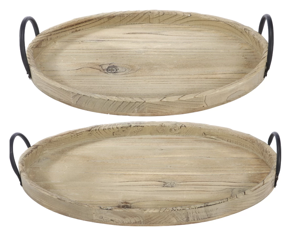 Nemec 2 Piece Ottoman Tray Set Nemec 2 Piece Ottoman Tray Set