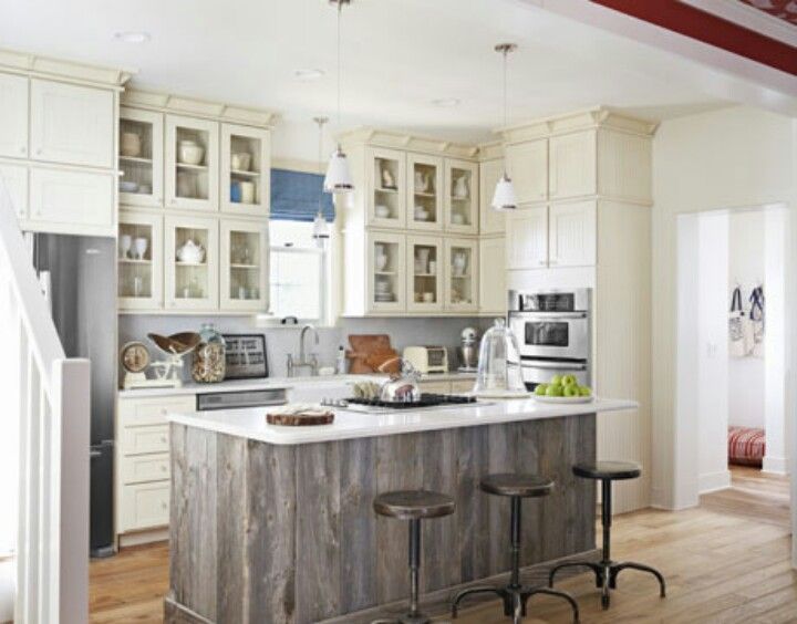 Reclaimed Wood Grey Wash Kitchen Island Remodel - How To Grey Wash Oak Kitchen Cabinets Reclaimed Wood Grey Wash Kitchen Island Remodel - How To Grey Wash Oak Kitchen Cabinets