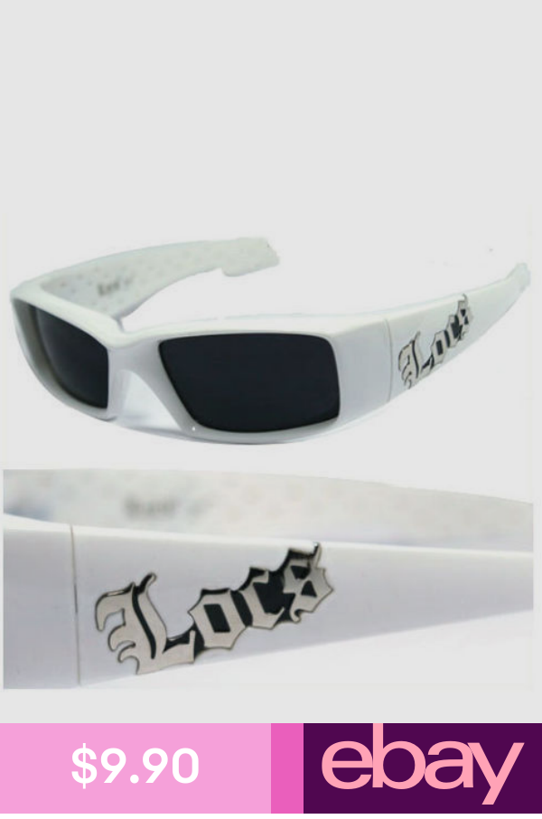 LOCS Rectangular Gangster Cholo Shades Bandana Mens Sunglasses UV400 LC33