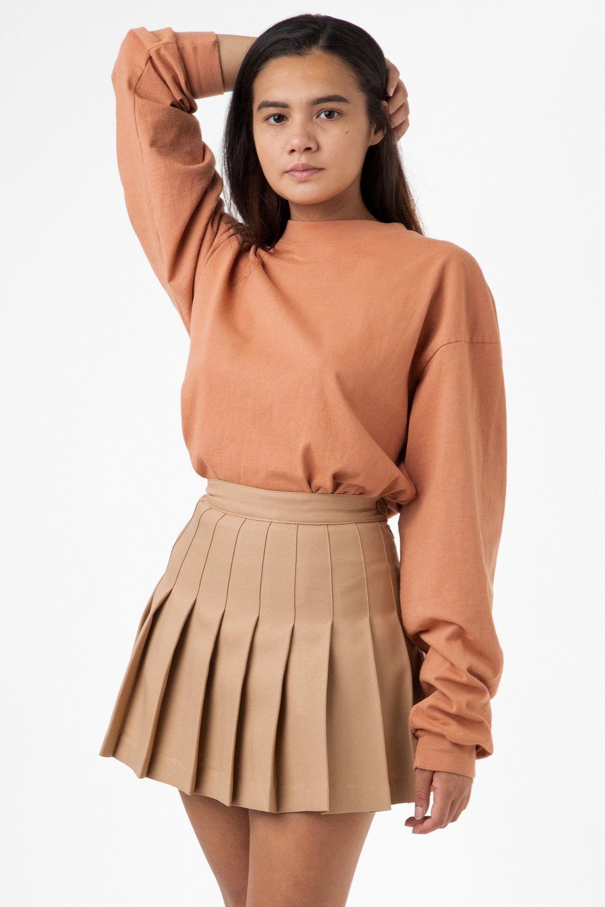 RGB300 - Tennis Skirt (Classic Colors) - Khaki / L RGB300 - Tennis Skirt (Classic Colors) - Khaki / L