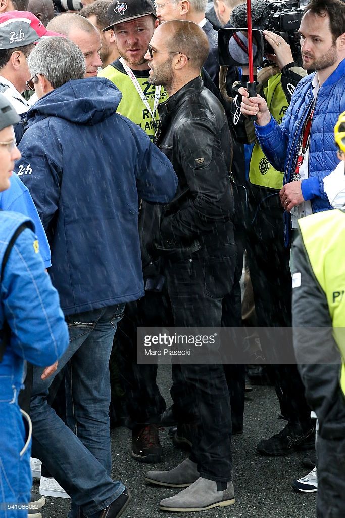 Actor Jason Statham Attends The Start Of The 84th Le Mans 24 Hours Jason Statham Statham Actors