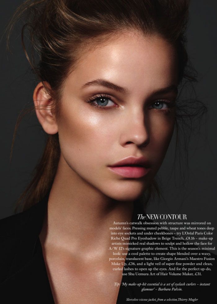 beautiful example of naturally highlighted and contoured makeup examples