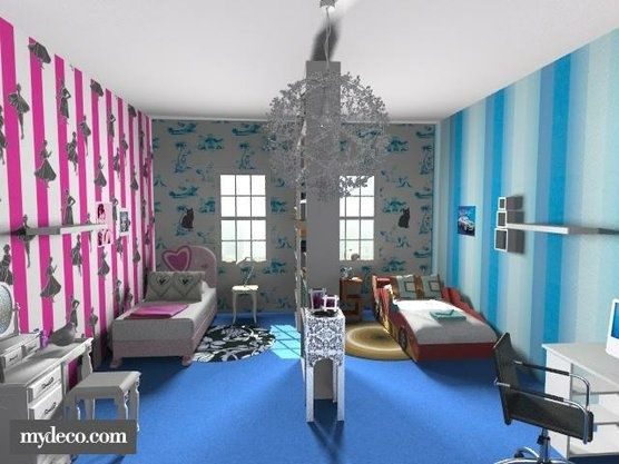 curtains for boy and girl sharing a room