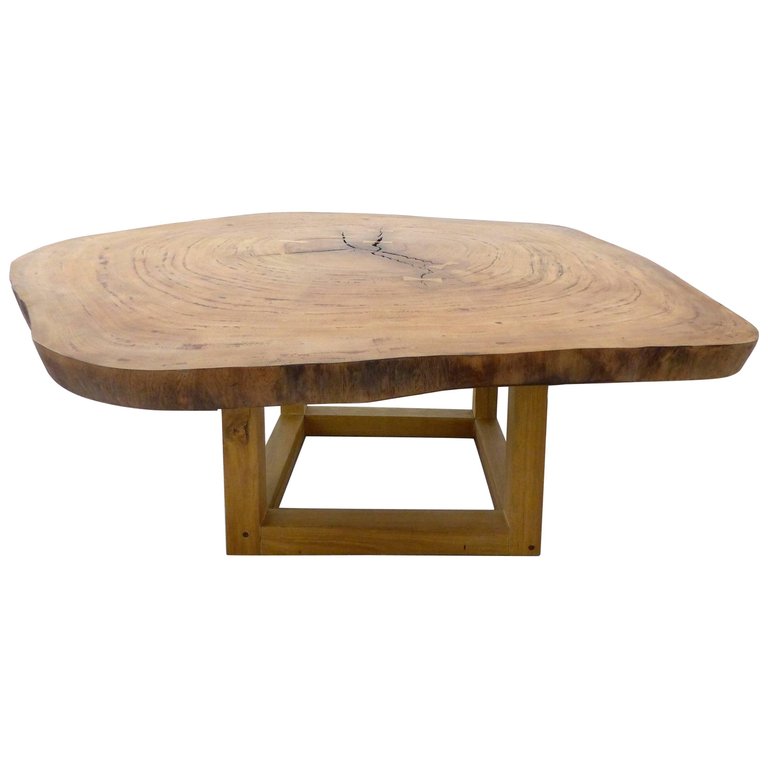 Organic Dining Table By Valeria Totti Reclaimed Wood From
