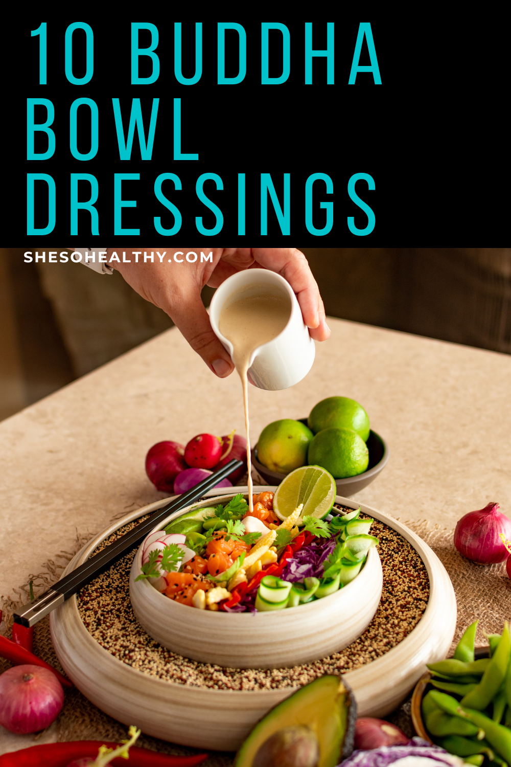 10 Yummy Buddha Bowl Dressings and Sauces