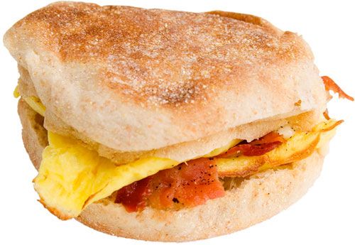 Subway Breakfast Bacon Egg And Cheese On English In With Subway Breakfast Bacon Egg And Cheese On English In With Tomato Green Pepper Onion Salt 4 Points Tasty