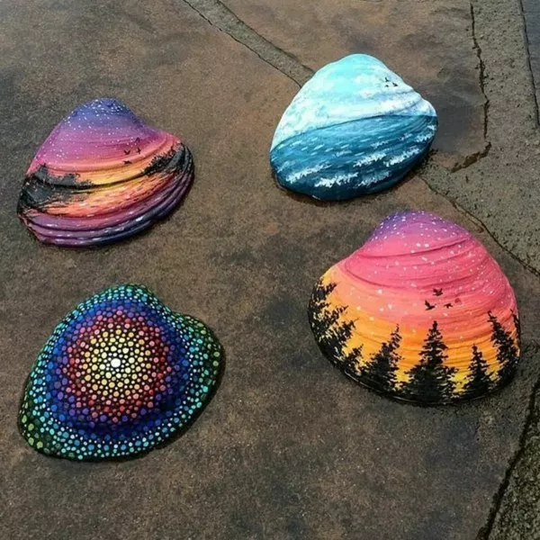 DIY: Crafts with shells – 43 inspirational ideas for creative minds - - #Cr...