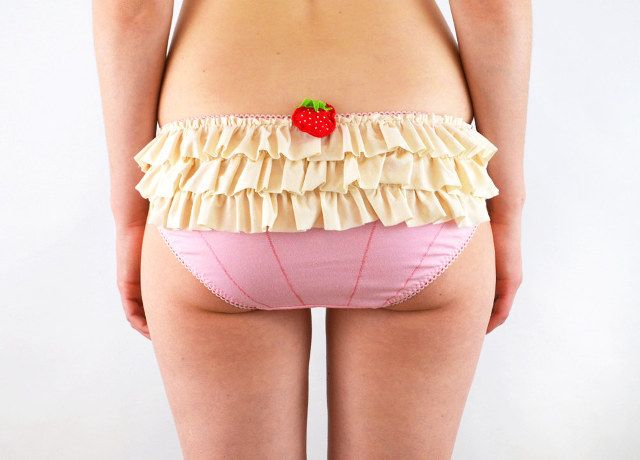 ladies frilly lingerie Pagan man swallow cum