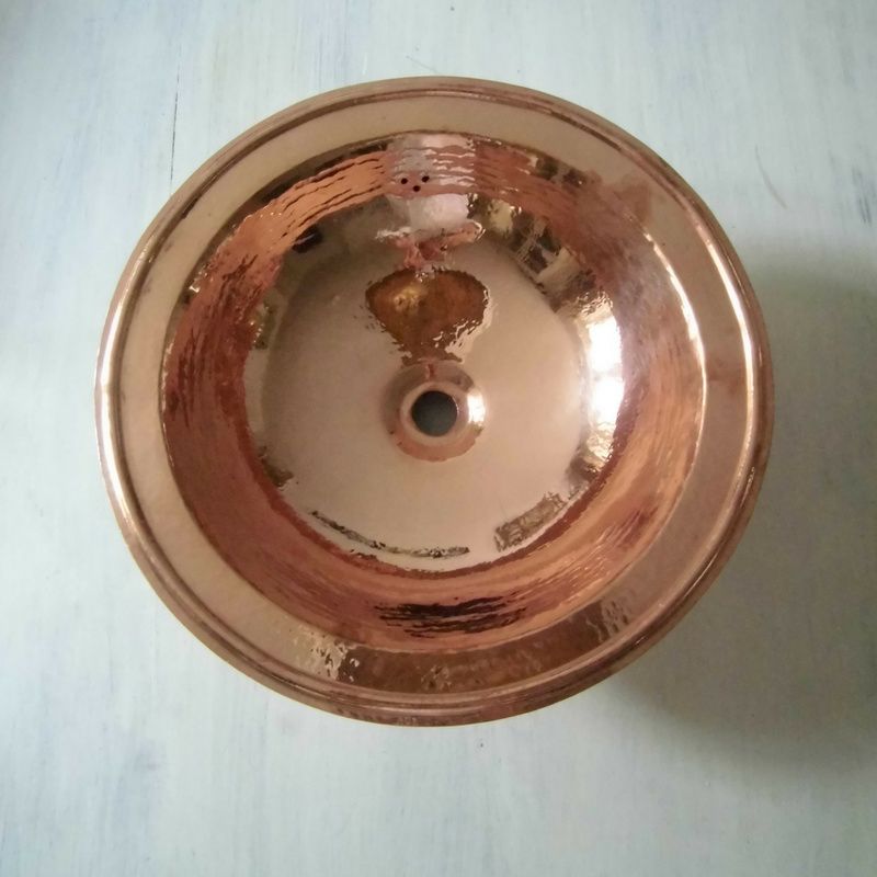 Wasbak rood koper - rond | Wasbakken, Marokkaanse lamp, Lampen