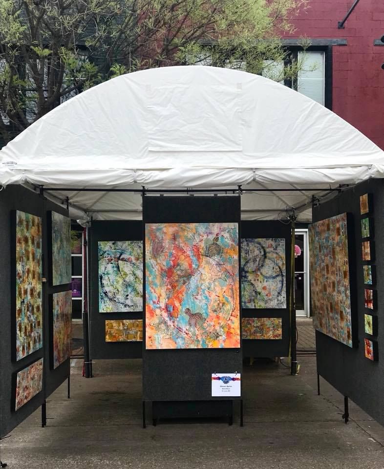 Spillar Studios Propanels Art Display Panels Festival Booth Fair Art Festival Booth, Outdoor Art Display Panels