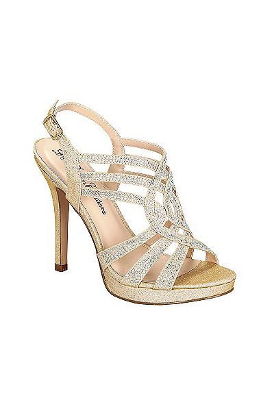 blanca strappy crystal stilettos