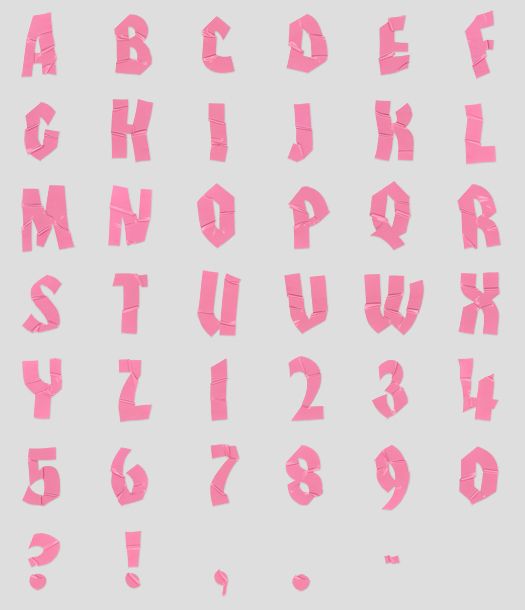 New Release By Handmadefont Via Behance Typography Alphabet