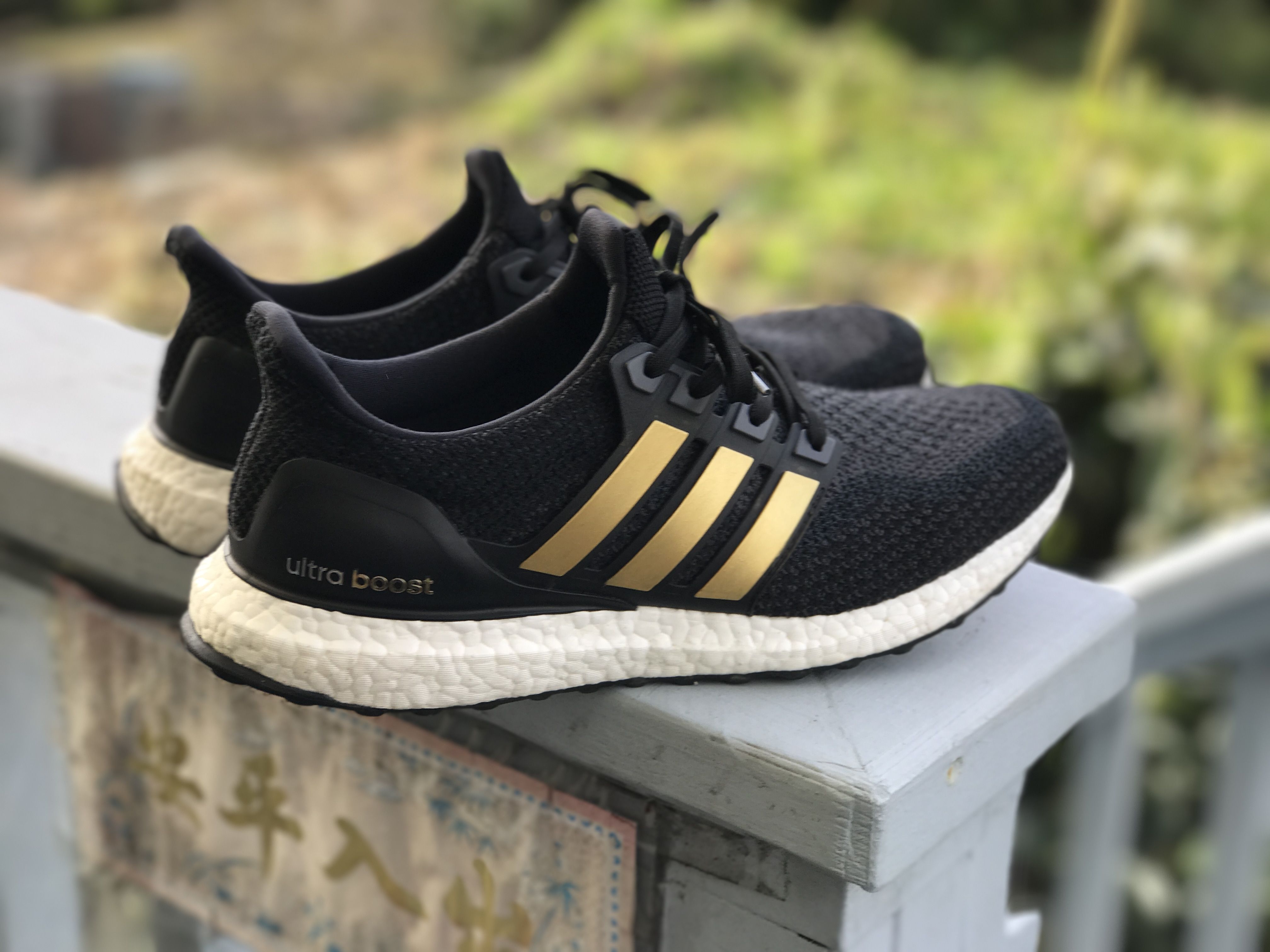 gold medal ultra boost custom