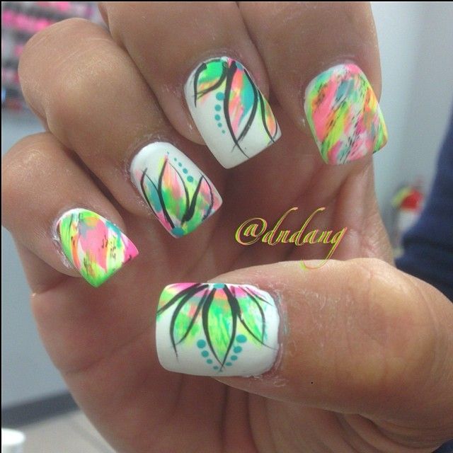 Beautiful Photo Nail Art: 36 Bright Nail Designs Nails Beautiful Photo Nail Art: 36 Bright nail designs - Beautiful Photo Nail Art: 36 Bright Nail Designs Nails