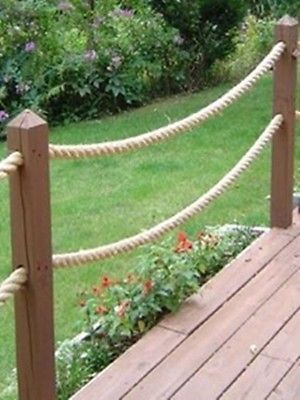 1-1//2/" x 50/' Manila Rope Boat Farm Nautical Landscape Fitness Dock Decorative