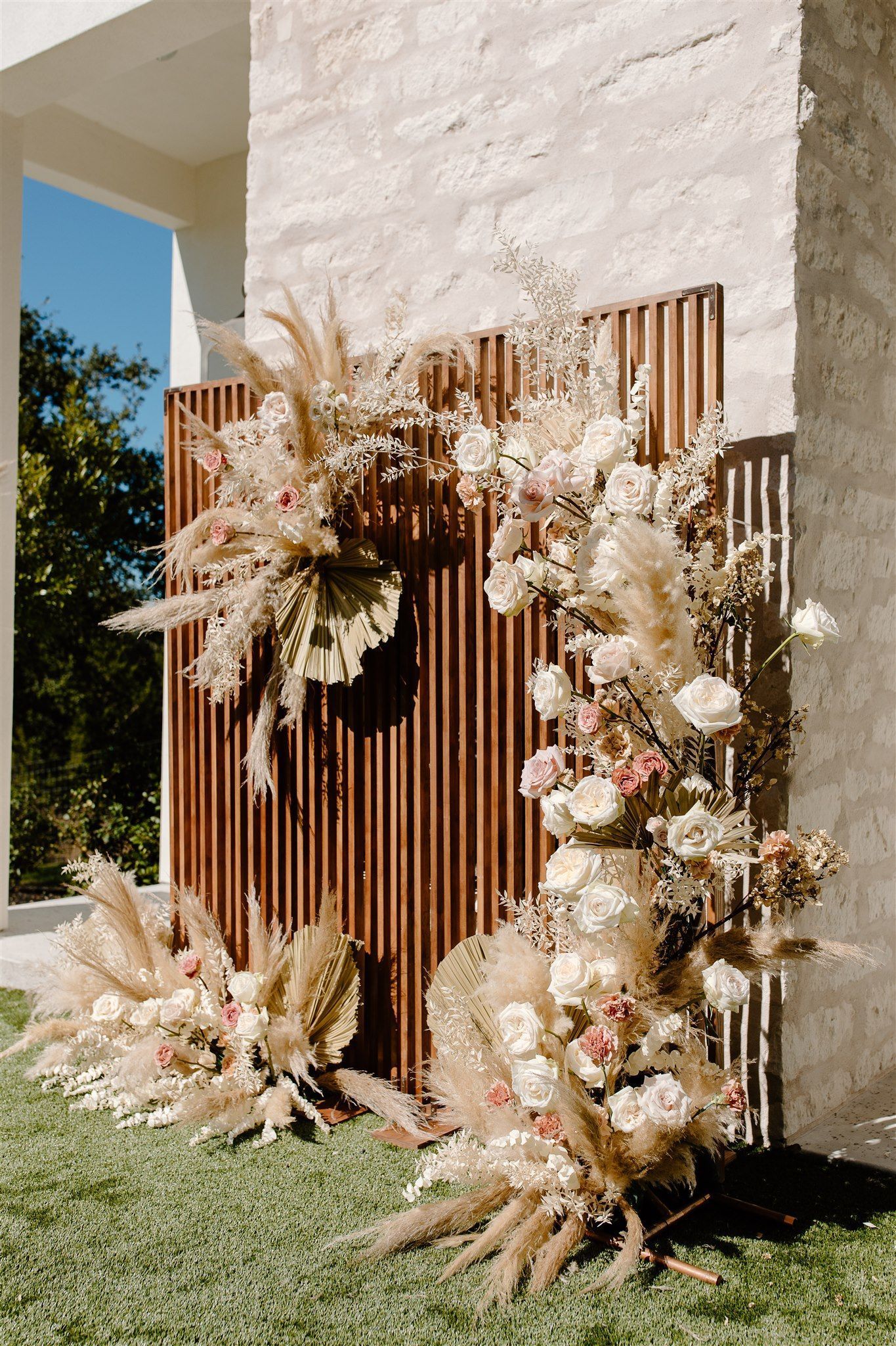 Modern, Ethereal Wedding Flowers at The Arlo | Good Seed Floral | Texas Wedding Florist