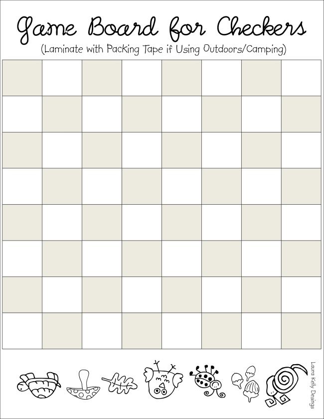Match Board Checkers Printable Printables - Cost-free printables photograph about Printable Checkers Board called Video game Board Checkers Printable Printables - Cost-free printables