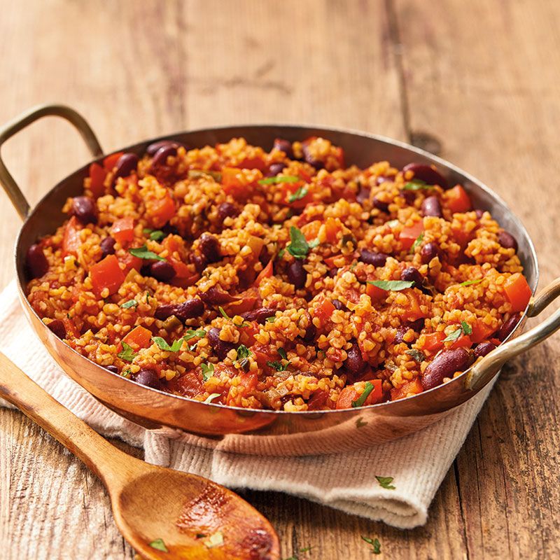 Scharfe Bulgurpfanne Rezept | WW Deutschland #mediterraneanrecipes