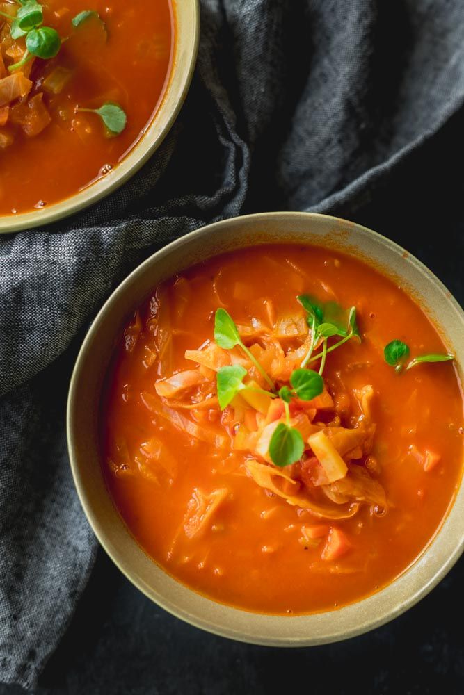 Tomato Cabbage Soup Recipe Cabbage soup recipes