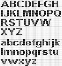 free crochet bobble stitch alphabet google zoeken knitting charts